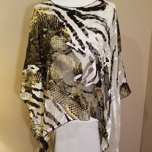 Silk Poncho